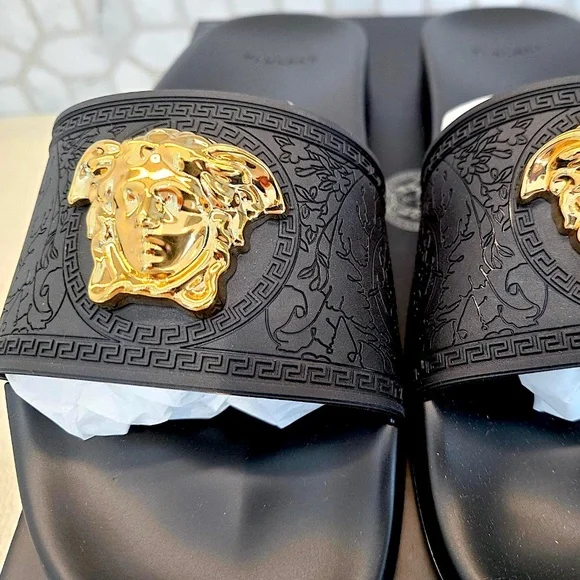Versace Brand Versace Logo Nero Brand New Versace Men's Nero